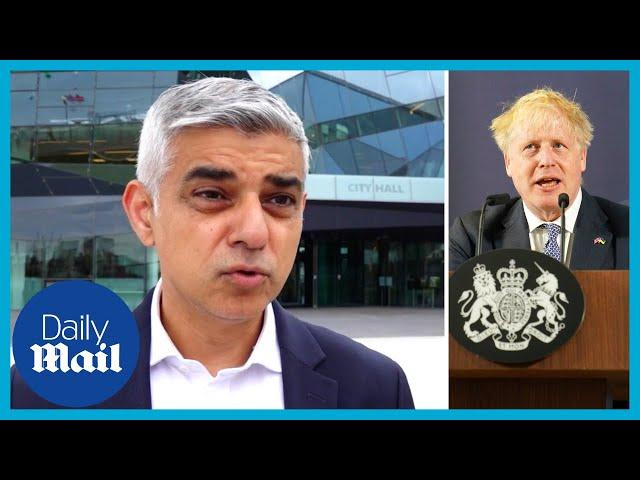 Sadiq Khan says Boris Johnson is 'the biggest vote winner we have’