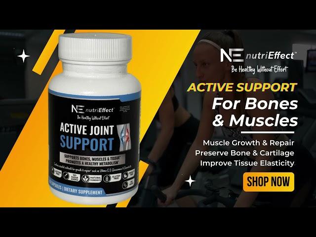 Active Joint Support Vitamins & Supplements by nutriEffect