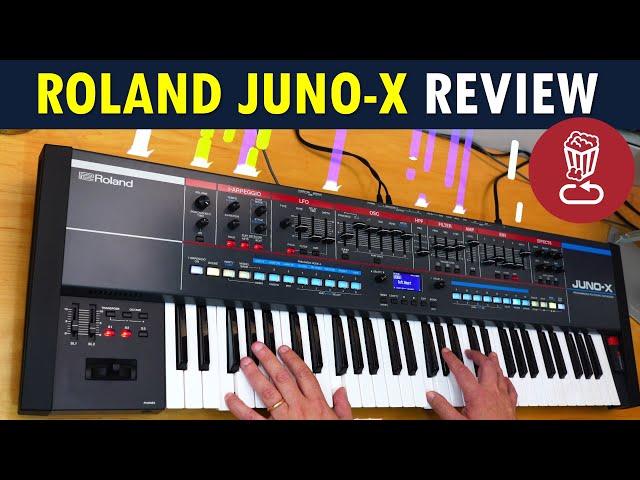 Review: ROLAND JUNO X vs JUPITER X/Xm and other ZEN-Core synths // Advanced tutorial