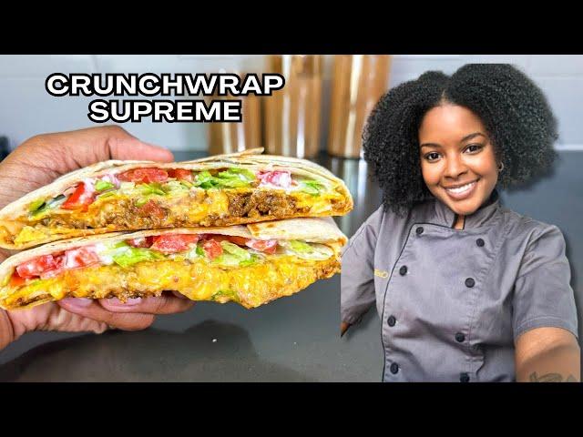 Delicious Taco Bell Supreme Crunch Wrap