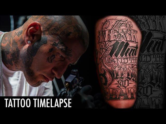 Tattoo Timelapse - Flaks