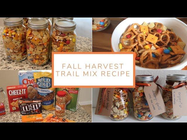 Fall Harvest Trail Mix Recipe (Easy Gift Idea!)