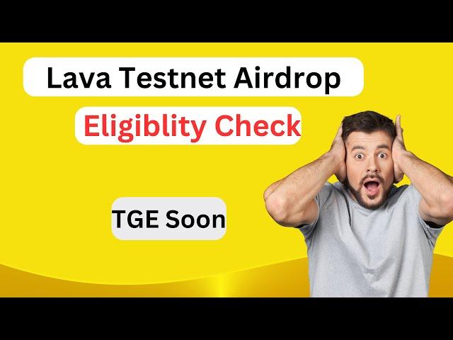 Lava Airdrop Claim | Lava Airdrop Checker | Lava Airdrop Step by Step Full Guide  | Lava Eligible