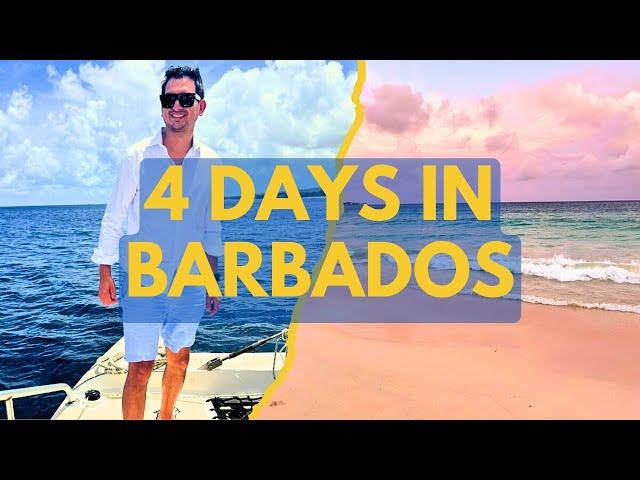 EXPERIENCE Barbados in Just 4 Days! Travel Taught Me