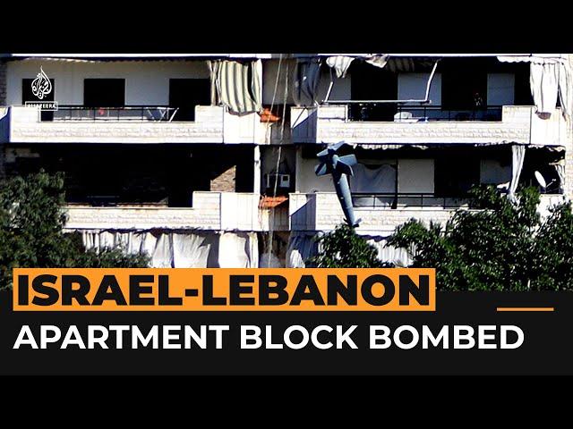 Video shows Israeli strike collapse multi-storey building in Beirut | Al Jazeera Newsfeed