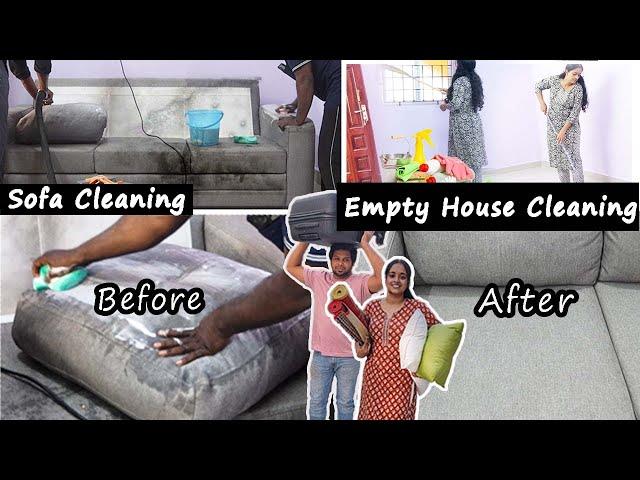 Empty House Cleaning | sofa cleaning | தனிக்குடித்தனம் series | SD VLOGS