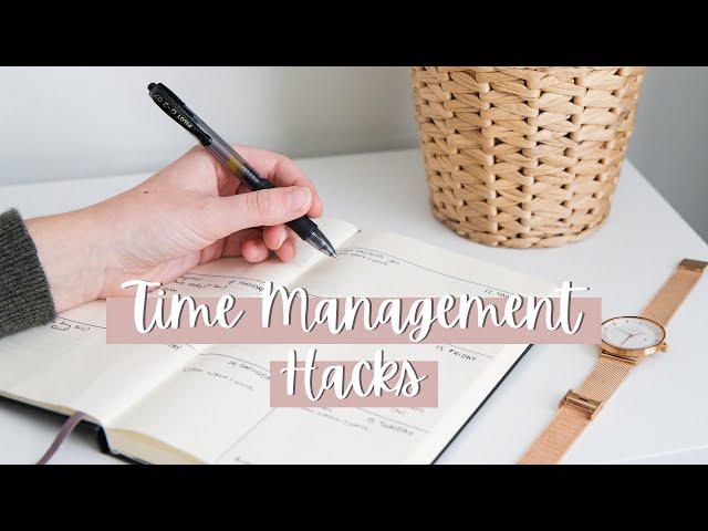 SIMPLE Time Management HACKS