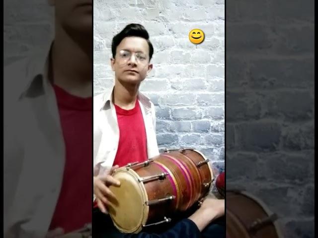 Tu Jab Jab Mujhko Pukare l Dholak Cover l Musician Sumit #shorts