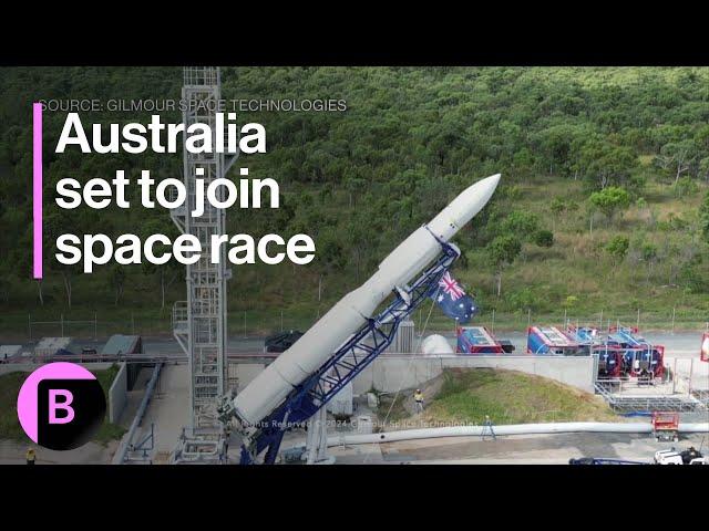 Gilmour to Make Australian Space History