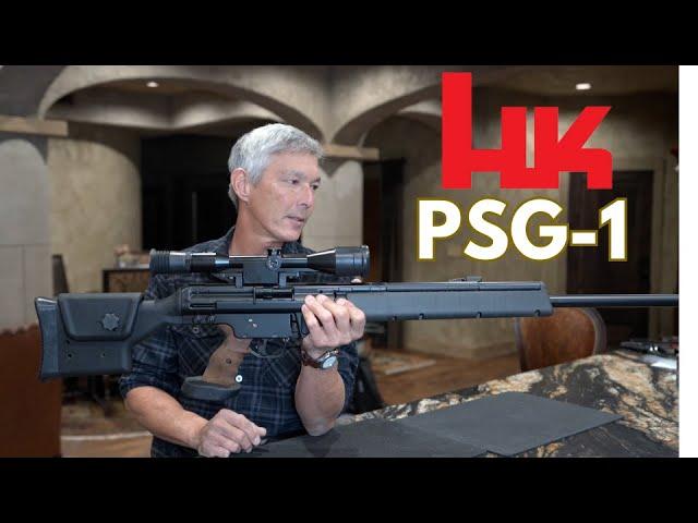 H&K PSG-1.  The grail of semi-automatic sniper rifles.