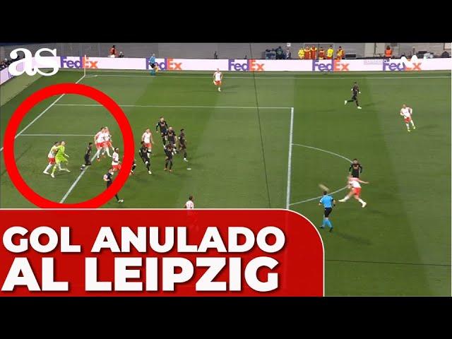 Así fue el polémico GOL ANULADO al LEIPZIG contra el REAL MADRID