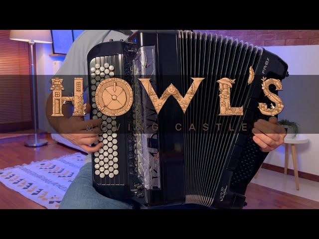 Howl's Moving Castle - Merry Go Round of Life (Accordion Cover)