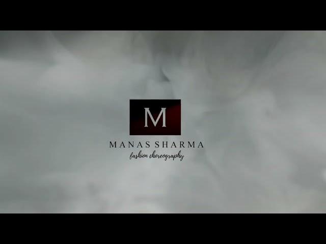 Manas Sharma fashion choreography logo smoke