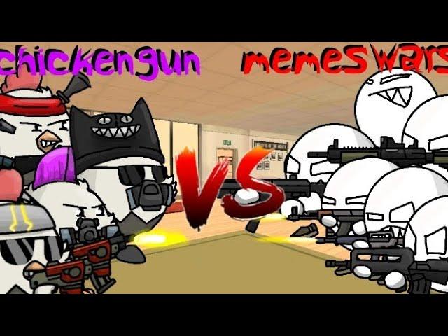 chicken gun vs memes wars анимация 1 часть