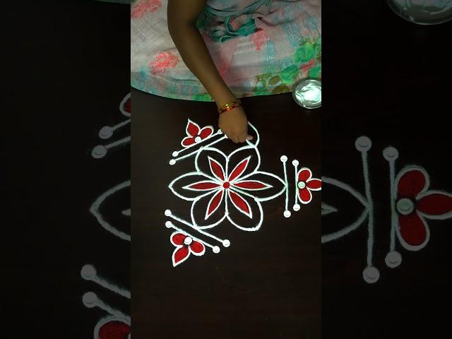 Freehand Rangoli Design