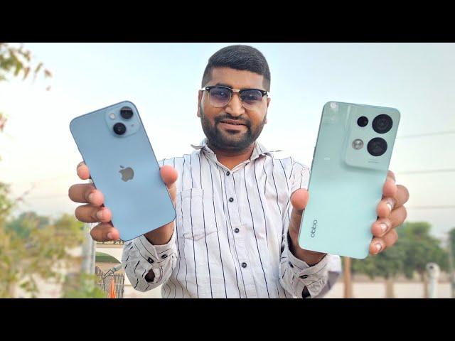 iPhone 14 Vs OPPO Reno 8 Pro Camera Test & Comparison | Which is The Best..?