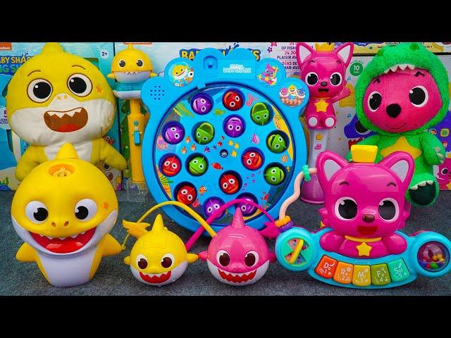 101 Mins BABY SHARK  Satisfying Of Unboxing Baby Shark Pinkfong Dino Costume Plush Toys ASMR 