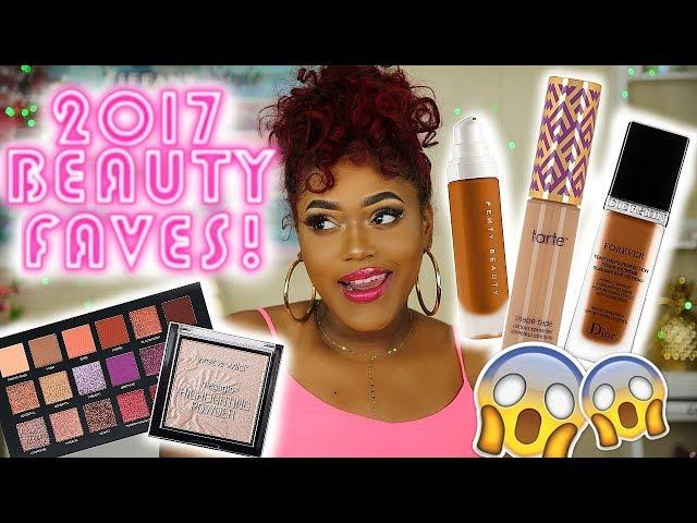 2017 BEAUTY FAVORITES!