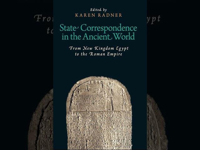 State Correspondence in the Ancient World #history #mesopotamia #cuneiform #books  #sumerian