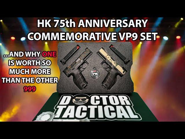 ONLY 1000 MADE  - THE HK 75TH ANNIVERSARY VP9 COMMEMORATIVE SET