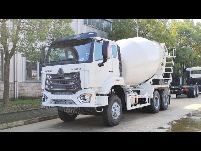 HOWO 8 10 12 CBM Cement Transit Mixer Truck