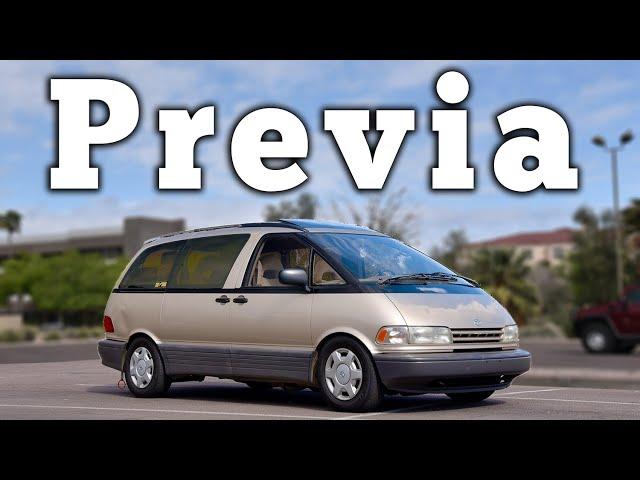 1993 Toyota Previa: Regular Car Reviews