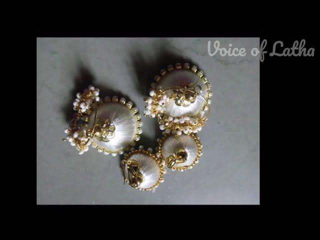 Handmade Jewellery | Silk thread jewellery | budget shopping | Latha fashion Trends | Voice of Latha