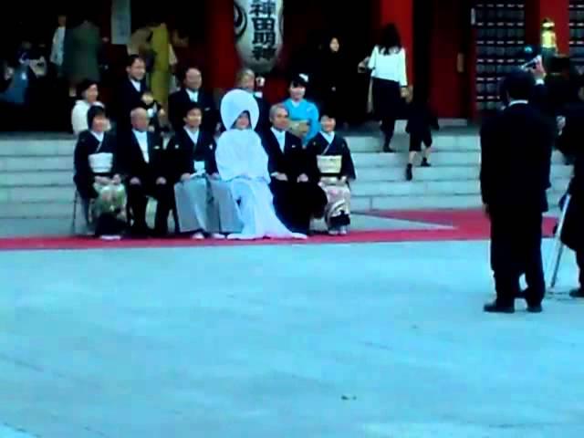 Kanda-myojin shrine in Tokyo.