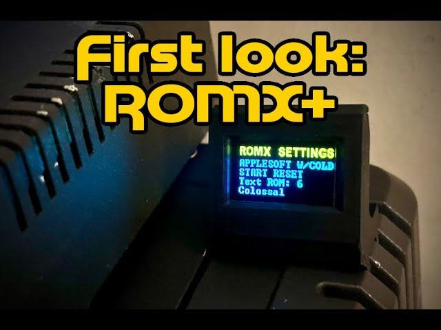 Review: ROMX+ Device for Apple II+