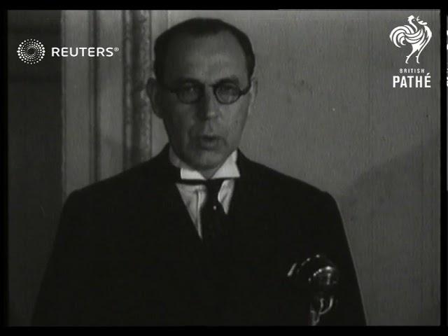 Sir John Anderson speaks on the need for Air Raid Precautions (ARP) (1939)