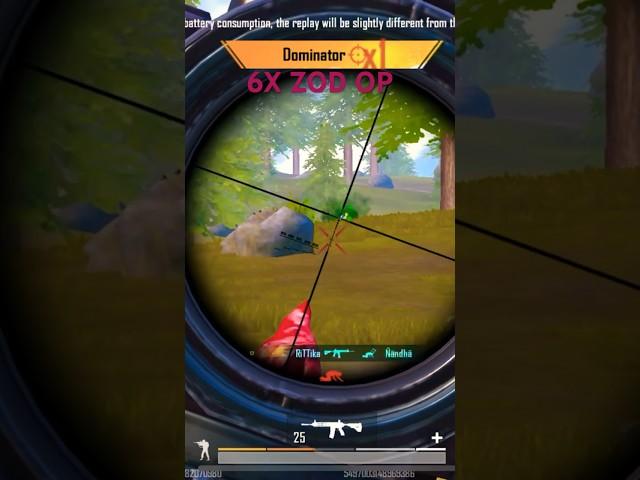 6X Recoil Zod OP #Bgmi #pubgmobile #Shorts #bgmishorts