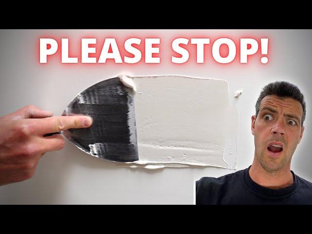 How to DESTROY YOUR SKIM COAT with TOUCH UPS!!!