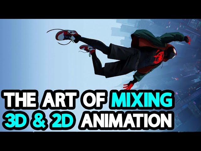 How to mix 2D and 3D animation