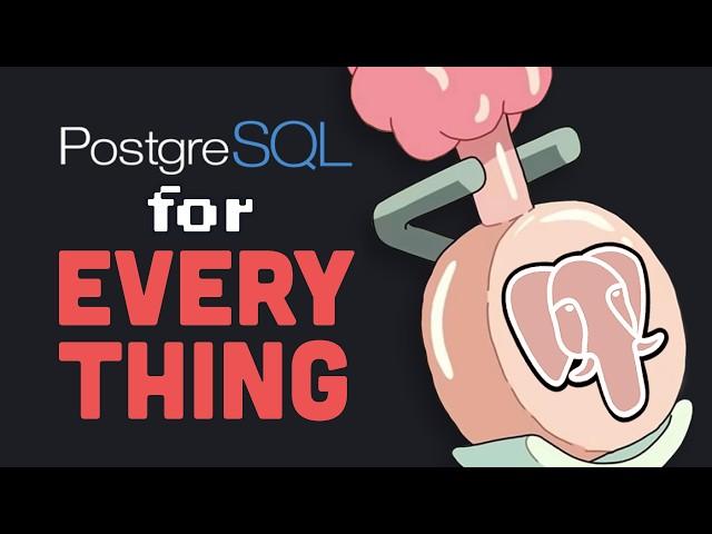 I replaced my entire tech stack with Postgres...