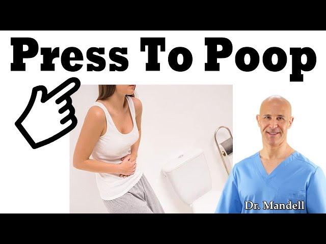 PRESS TO POOP...Release Your Bowels (Master Points for Constipation Relief) - Dr Alan Mandell, DC