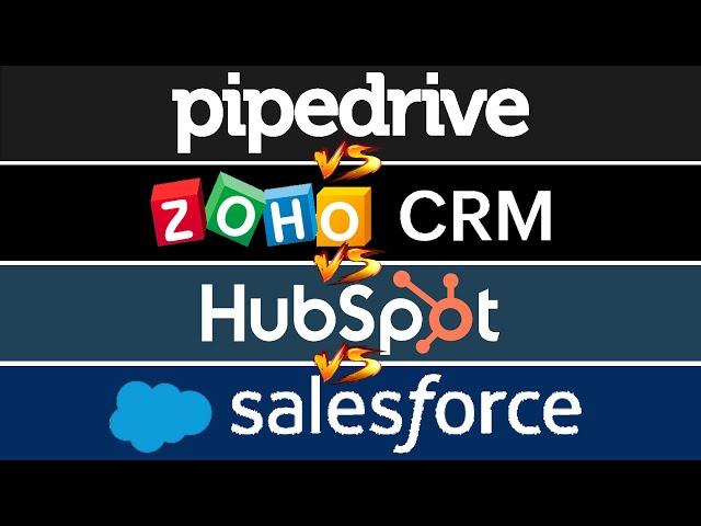 6 BEST CRM Softwares 2024: Salesforce Vs Zoho CRM Vs HubSpot Vs Pipedrive