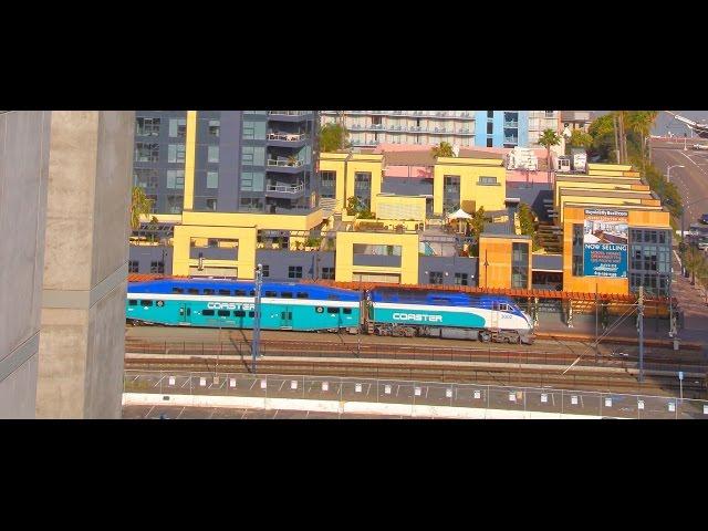 SDNX3002 arrives into San Diego on Train 636   17/06/10