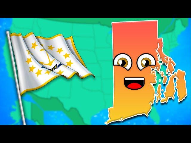 Explore The State Of Rhode Island! | US Geography For Kids | KLT Geography