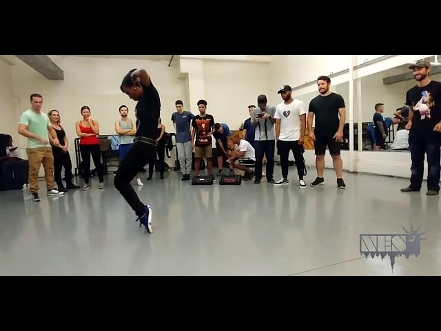 NYC Shuffle Class + practice session by Tmack & Richelle