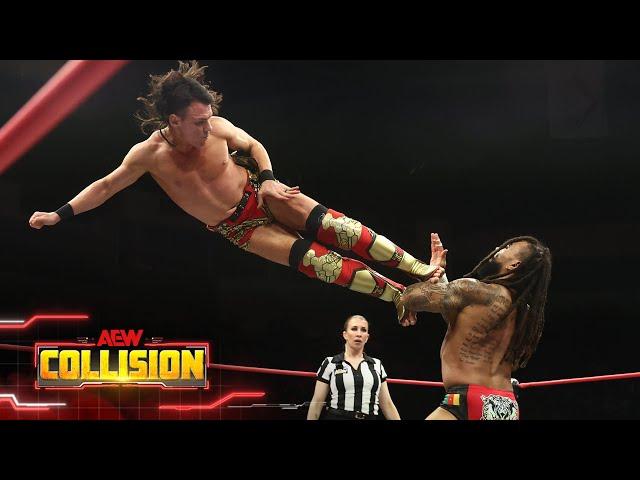 JetSpeed takes flight vs. Gates of Agony while Ricochet scouts for talent | AEW Collision, 6/21/25