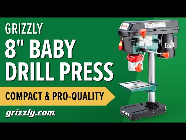 Grizzly 8" Baby Benchtop Drill Press: Don't Let the Size Fool You!