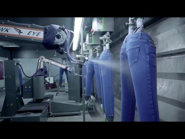 How Levi's JEANS is made I Jeans Manufacturing Process