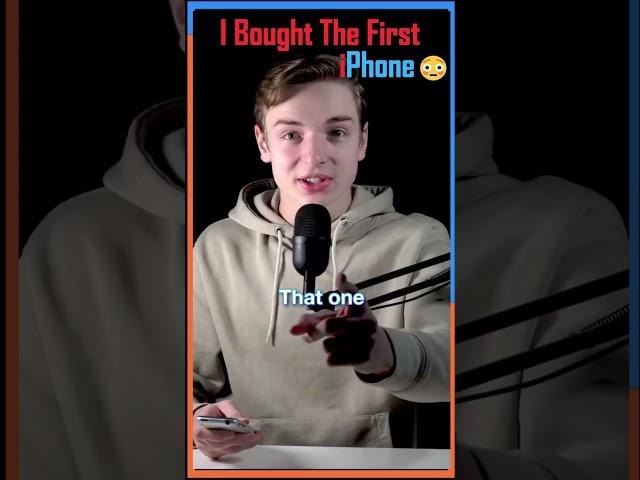 I bought the FIRST iPhone and reviewed it in 2023! #shorts