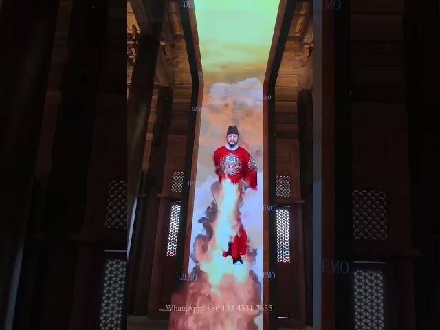 Immersive stunning visual art led solution #ledvideowall #indoorledscreen #flexibleledscreen