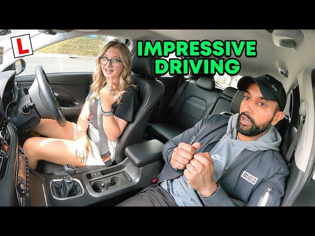 Phoebe's First Mock Driving Test - I WAS IMPRESSED