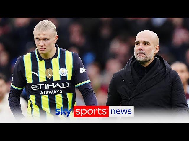 Pep Guardiola defends Erling Haaland after striker said he hasn't been good enough for Man City