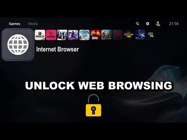 How to go on the INTERNET on PS5 (Easiest Method)