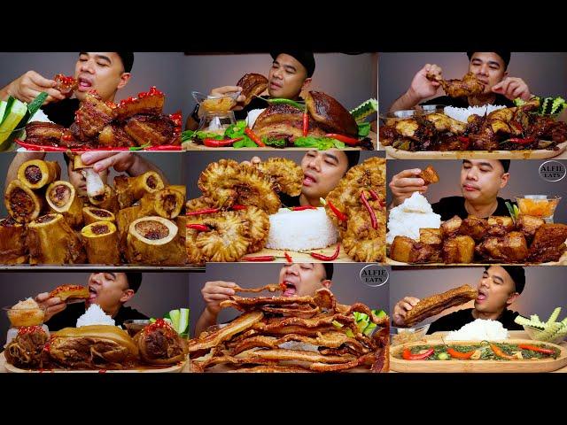 TOP 9 MILLION VIEWS COMPILATION P3 | MUKBANG ASMR | CRISPY SPICY PORK BEEF CHICKEN SEAFOOD