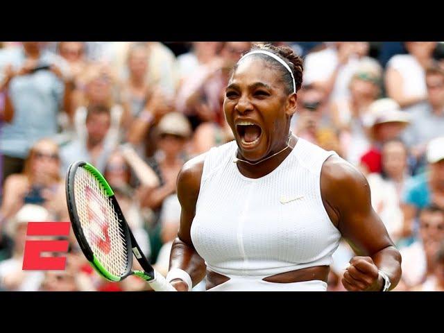 Serena Williams beats Alison Riske in 3 sets, advances to semifinals | 2019 Wimbledon Highlights