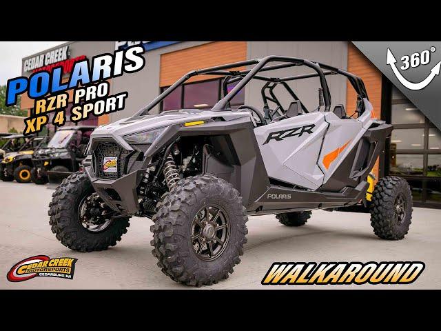 Walkaround | Turbo Charged | 2024 Polaris® RZR Pro XP 4 Sport